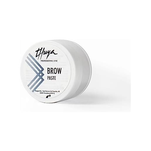 Thuya brow paste Thuya (15 ml) pasta bianca per progetto sopracciglia e protezione dalla tinta (1 unità) ideale per laminazione, trucco permanente e microblading. 100% vegano