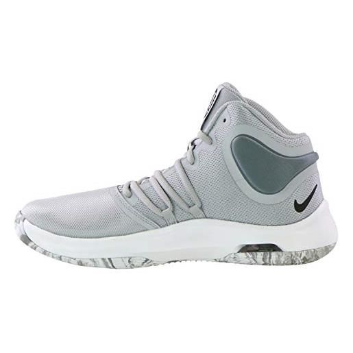 Nike air versitile iv, scarpe da basket unisex-adulto, grigio (wolf grey/black/white/cool grey 3), 44 eu