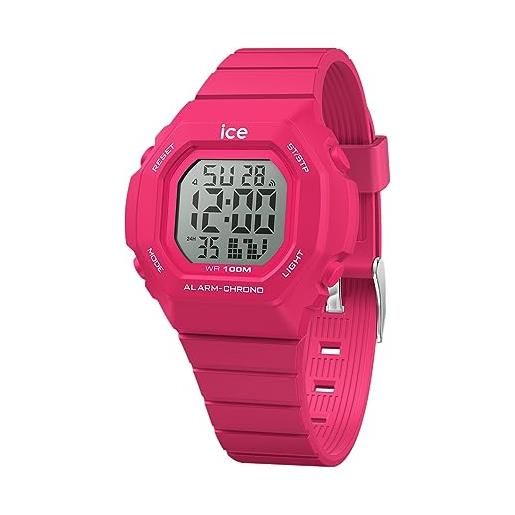 Ice-watch - ice digit ultra pink - orologio rosa da bambine con cinturino in plastica - 022100 (small)