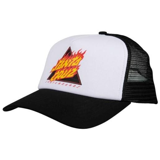 SANTA CRUZ: flamed not a dot meshback cap