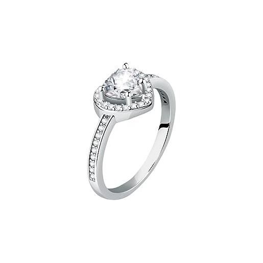 Morellato tesori anello donna in argento 925, zirconi - savb14012