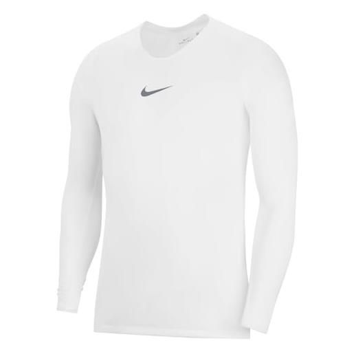 Nike dry park maglia maglia da uomo, uomo, pine green/white, xxl