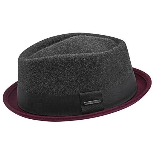 CHILLOUTS neal hat, grigio/bordeaux
