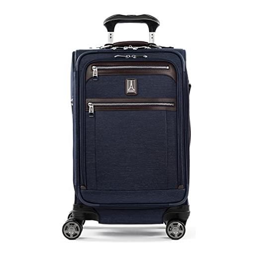 Travelpro platinum elite-softside - bagaglio a ruota estensibile, vera marina. (blu) - 4091861-22