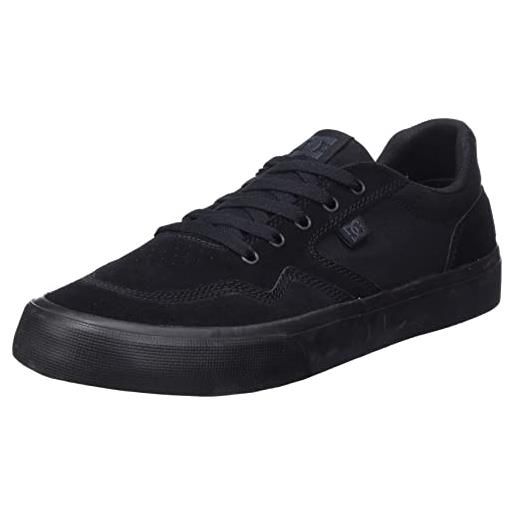DC Shoes rowlan, scarpe da ginnastica uomo, nero, 44.5 eu