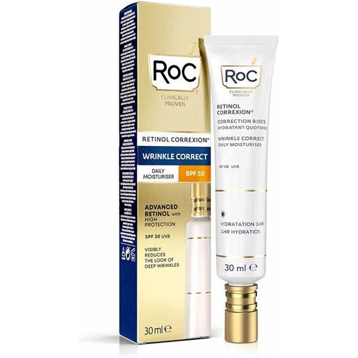 RoC retinol correxion wrinkle correct crema intensiva giorno spf30, 30ml