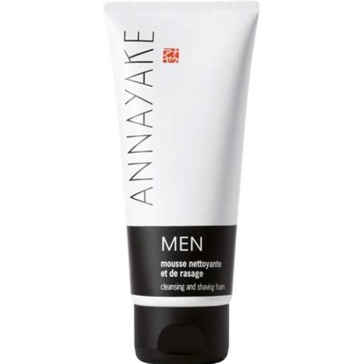 ANNAYAKE DISTRIB. KELEMATA Srl annayake men mousse nettoyante et de rasage 100ml - detergente e schiuma da barba 2 in 1