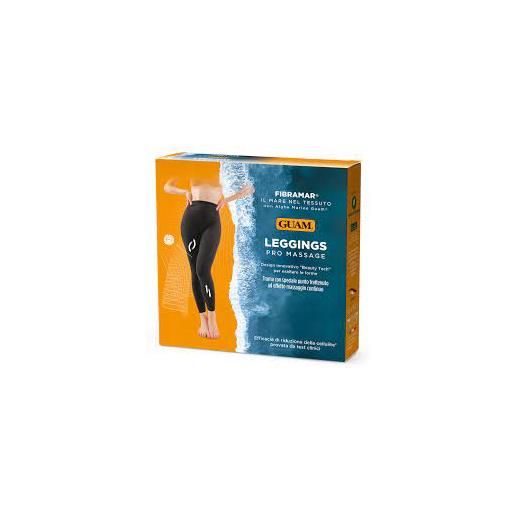 LACOTE Srl guam - leggings pro massage nero taglia l/xl - leggings sportivi con massaggio integrato per un comfort ottimale