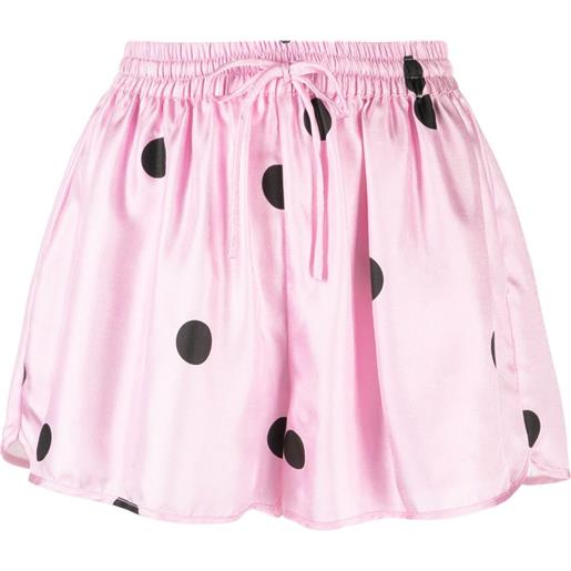 Cynthia Rowley shorts alice a pois - rosa
