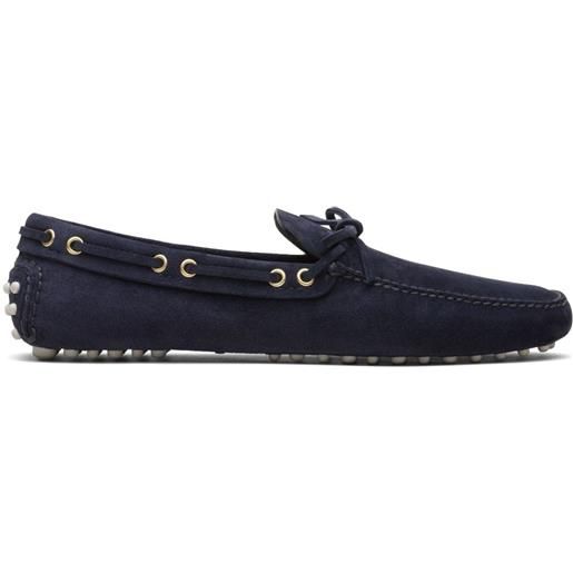 Car Shoe mocassini lux driving - blu