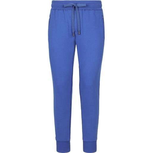 Dolce & Gabbana pantaloni sportivi con coulisse - blu
