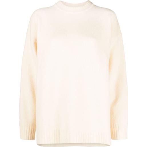 Jil Sander maglione girocollo - bianco