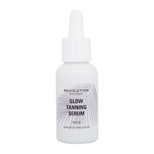 Makeup Revolution London glow tanning serum spf30 siero solare protettivo per il viso 30 ml per donna