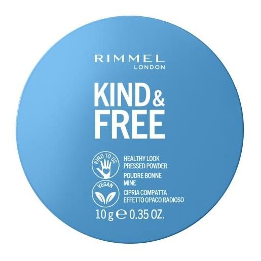 Rimmel London kind & free healthy look pressed powder cipria 10 g tonalità 020 light