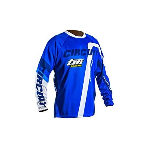 Circuit equipment reflex jersey tm racing blue s