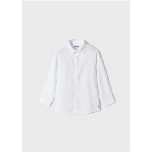 MAYORAL CLASSIC 146 camicia manica lunga basica bianco