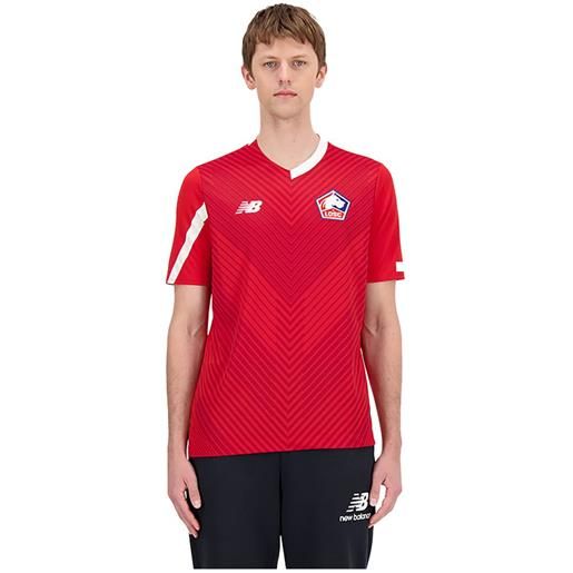 New Balance lille losc home jersey short sleeve t-shirt rosso m