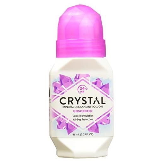 CRYSTAL Deodorant crystal, deodorante roll on, 50 ml, confezione da 2