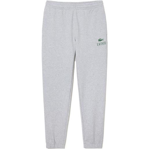 Lacoste xh1211-00 tracksuit pants grigio s uomo