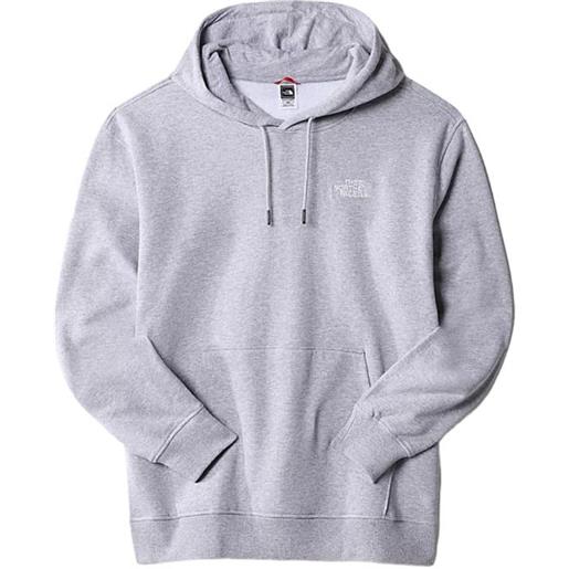 THE NORTH FACE maglia essential hoody uomo light grey heather