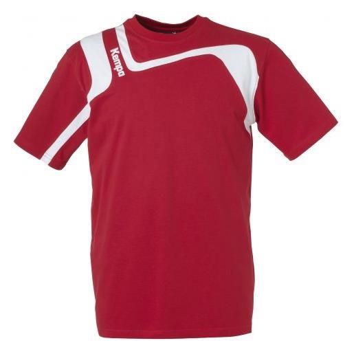 Kempa tshirt aspire training maglietta, unisex, tshirt aspire trainingsshirt, rosso/bianco, xxxl