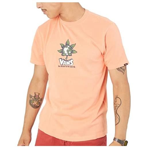 Vans t-shirt vans peace of mind ss melon vn0a7pjyyst uomo arancione arancione m
