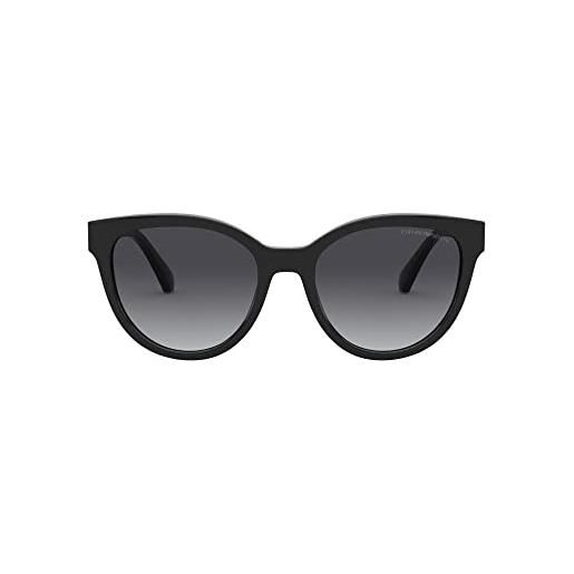Emporio Armani ea4140 occhiali, black/grey shaded, 55 unisex-adulto