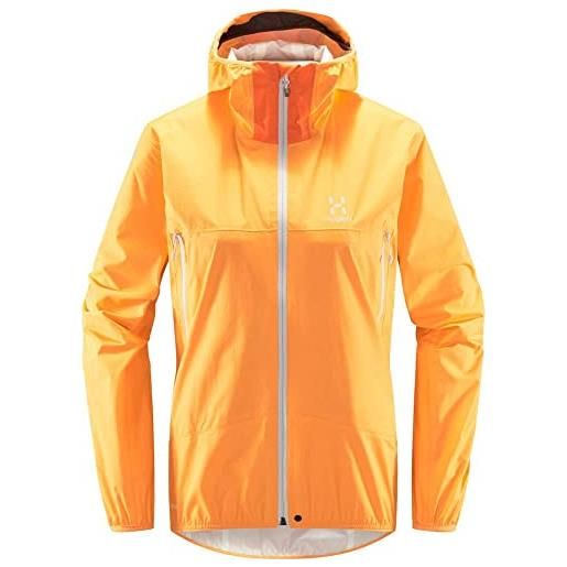 Haglöfs 605235_4u8 l. I. M proof jacket women giacca donna soft orange/flame orange taglia xs