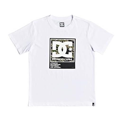 DC Shoes arakana-maglietta da ragazzo 8-16, bambino, white, 16/xl