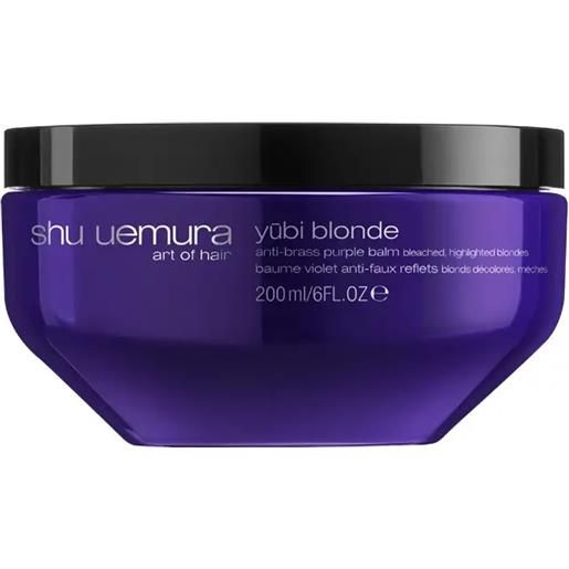 SHU UEMURA yubi blonde anti-brass purple balm 200ml