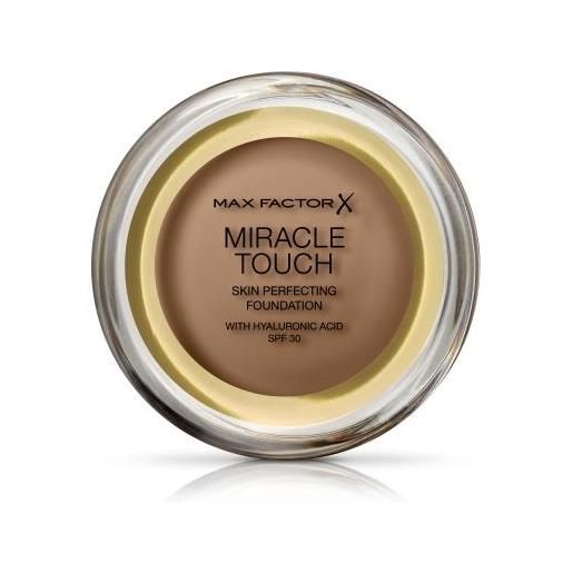 Max Factor miracle touch skin perfecting spf30 fondotinta ad alta copertura 11.5 g tonalità 098 toasted almond