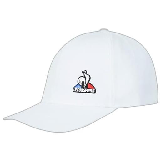 Le Coq Sportif ess cap n. 1 cappellino, bianco (new optical white), taglia unica unisex-adulto