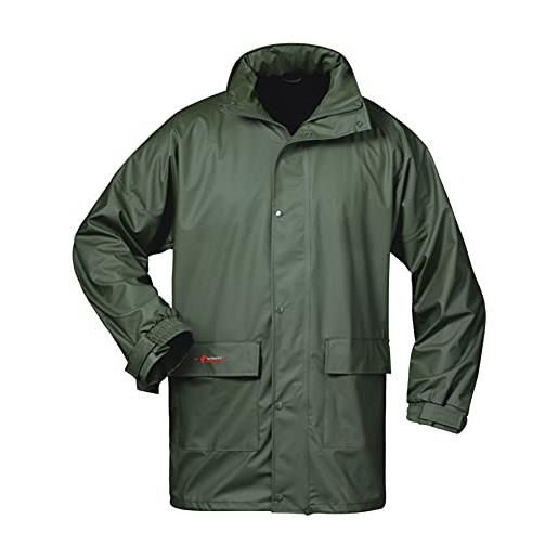 Norway - giacca impermeabile in poliuretano, con cappuccio, vari colori gelb xxxl