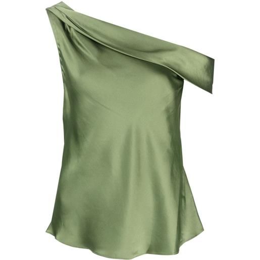Simkhai blusa monospalla - verde