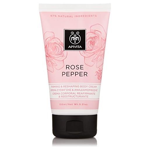 Apivita rose pepper crema corporale rassodante 150 ml