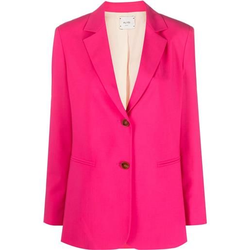 Alysi blazer monopetto - rosa
