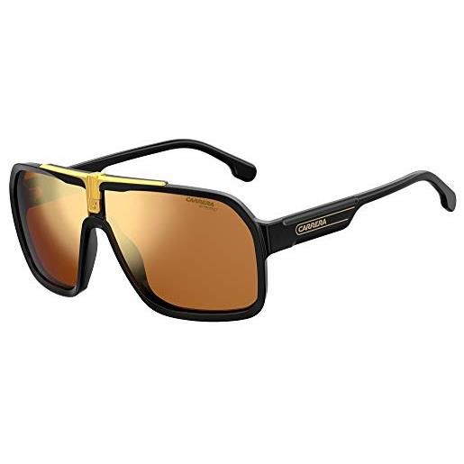 Carrera 1014/s matte black/brown gold 64/10/135 occhiali da sole uomo