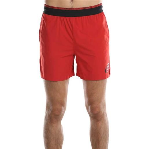 Bullpadel ovalo shorts rosso m uomo