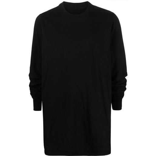 Rick Owens DRKSHDW maglione lungo - nero