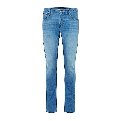 GUESS jeans vestibilità skinny vita bassa bottone frontale e cerniera lampo uomo blu m3gan1d4z22-med3-33
