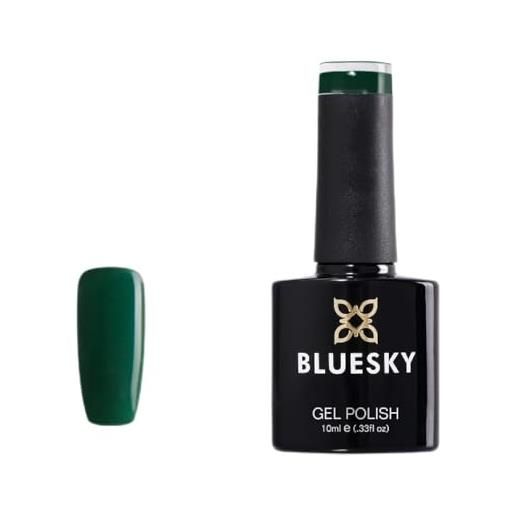 Bluesky smalto per unghie gel, green glitter, lt139, verde, luccichio, neon (per lampade uv e led) - 10 ml