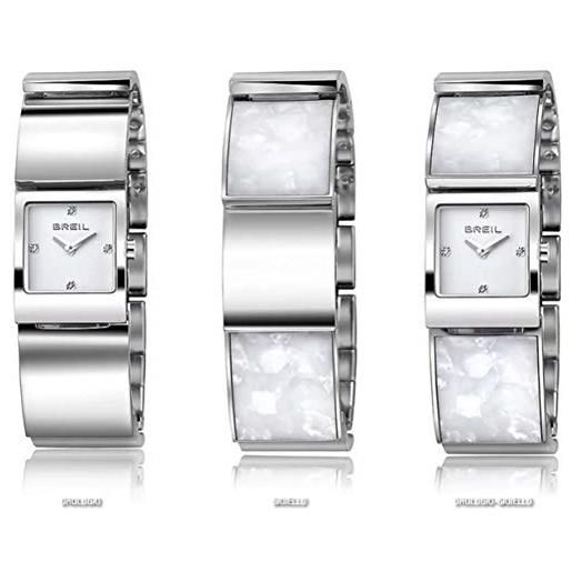 Breil watches orologio al quarzo b double bianco unica