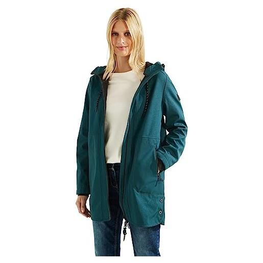 Cecil b100811 cappotto in softshell, verde foresta notte, xs donna