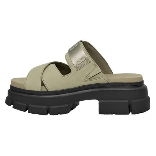 UGG ashton slide, sandali a ciabatta donna, trifoglio ombreggiato, 38 eu