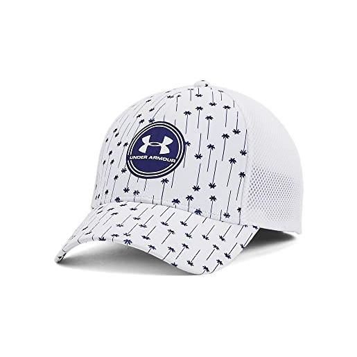 Under Armour iso-chill driver mesh cappellini, (410) midnight navy/white, m/l uomo