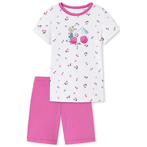Schiesser schlafanzug kurz set di pigiama, rosa 19, 128 bambine e ragazze