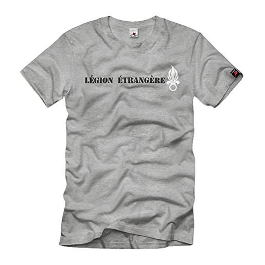 Copytec légion étrangère maglietta # 525 dei legionari stranieri dell'esercito francese, taglia: xl, colore: grigrio