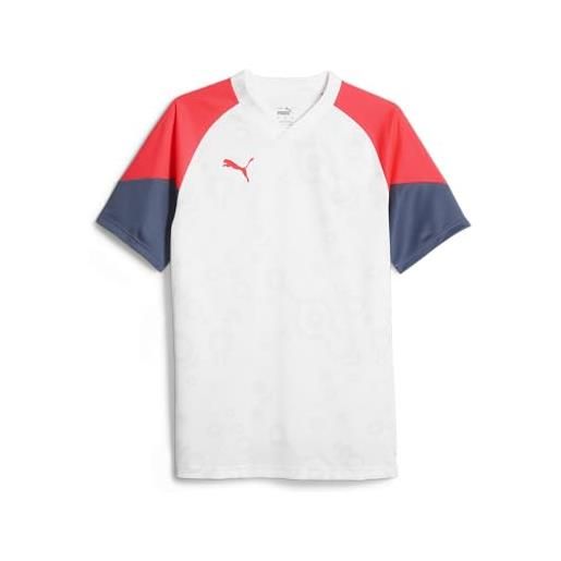 PUMA maglia individualcup, maglietta da calcio uomo, orchidea a fuoco bianco, m