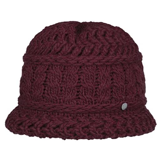 LIERYS classico cappello a maglia donna - made in germany cappelli cloche da invernale autunno/inverno - taglia unica nero