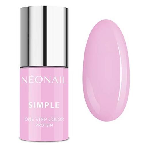 NÉONAIL neonail rosa xpress uv smalto per unghie 3in1 simple one step color prossoein 7,2 ml fluffy 8127-7